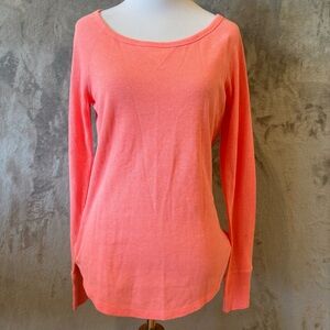 NWT American Eagle Outfitters Long Sleeve Waffle Knit Top Wmn’s Sz M